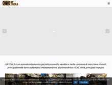 Tablet Screenshot of gptools.it
